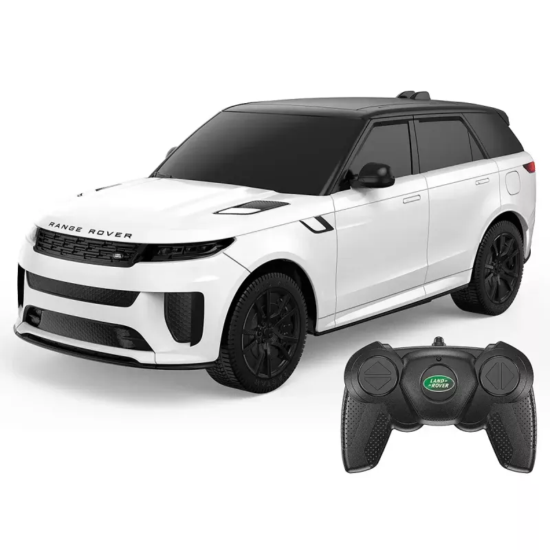 Raadio teel juhitav auto Jamara Range Rover Sport SV — valge, kaal 0,2 kg, soovitatav vanus 6+