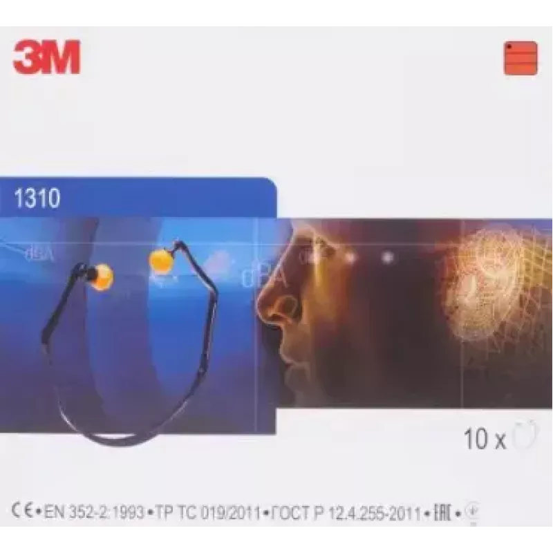 3M Bügelgehörschuetzer 26 dB 7000034667 1 St. Taaskasutatav kõrvatropp Sinine, Oranž 50 tk