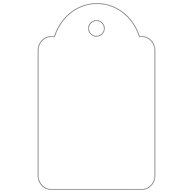Sildid APLI 00390 500 tk valge ristkülik 2,2x3,5 cm