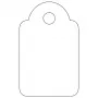 APLI 07009 mittekleepuv silt 200 tk Valge Ristkülik 1,5x2,4 cm