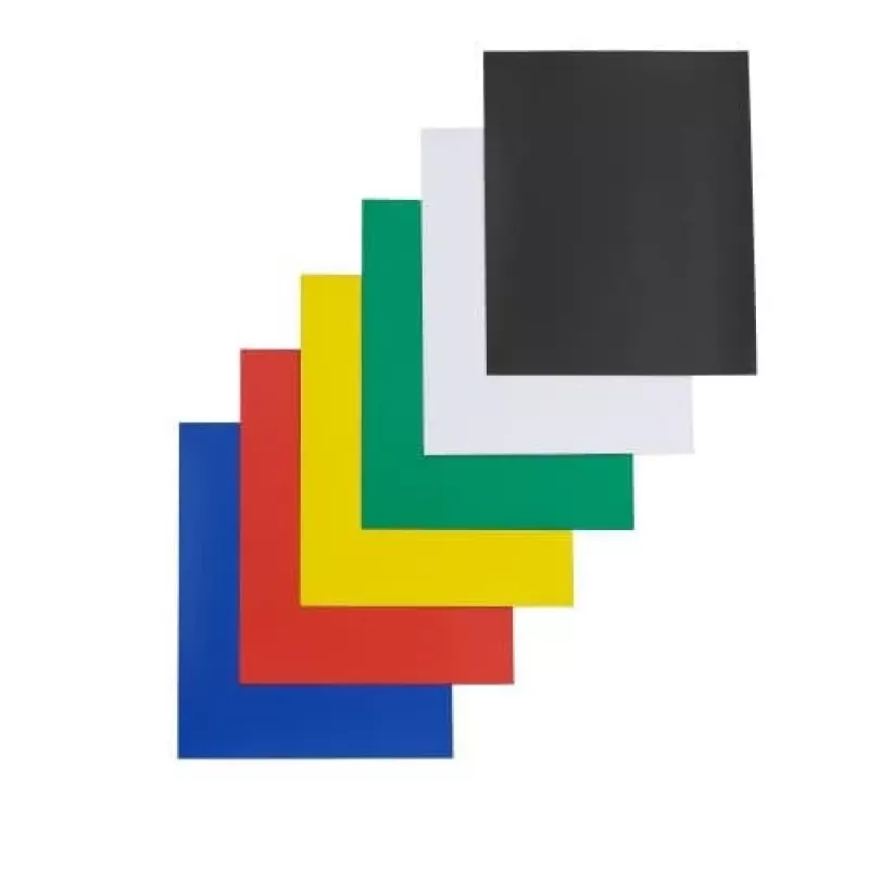Nobo Magnetic Squares 150x150mm Assorted Colours (6), Must, Blue, Green, Red, White, kollane, 150 mm, 150 mm, 192 x 7 x 192 mm, 300 g, 6 tk