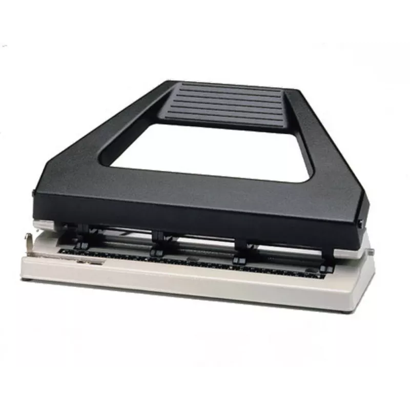 Rexel V430 4-auguline auguraud must, 30 lehte, Must, Hall, Metall, 6 mm, 1,71 kg, 209 mm