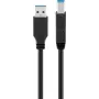 USB 3.0 kaabel Goobay 95721 0,25m must
