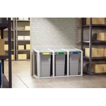 Prügikast Hailo ProfiLine Öko XL Ristkülikukujuline Plastikust Hall