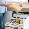EMSA 513557 toidu säilitusnõu Ristkülikukarp 1 L Läbipaistev 4 tk
