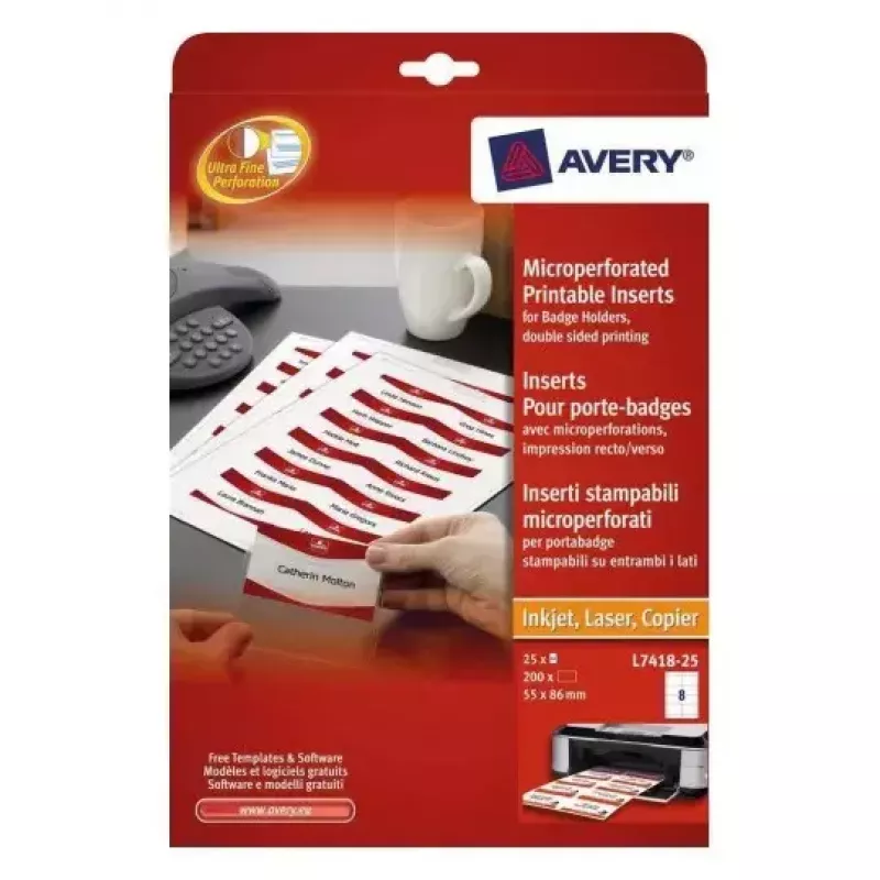 Trükipaber A4 Avery LR7159-15