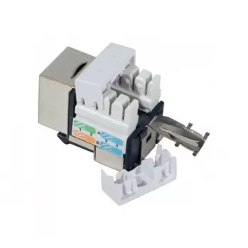 Võtmemoodul Tecline 272850 lame must RJ-45