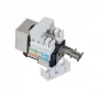 Võtmemoodul Tecline 272850 lame must RJ-45