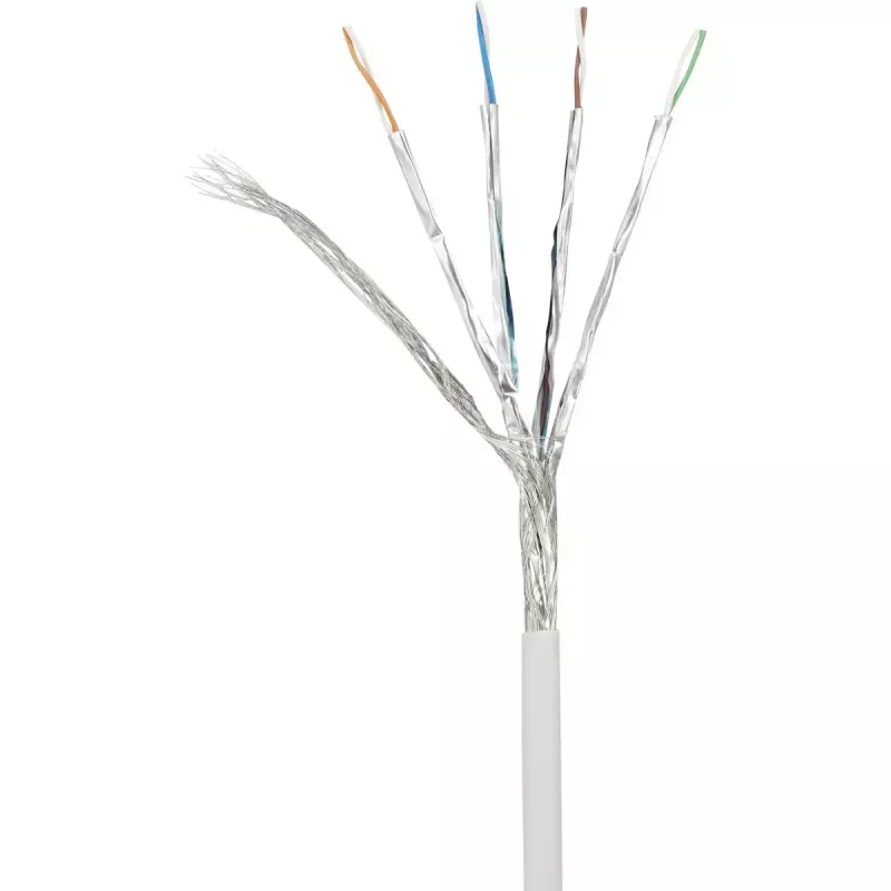 Võrgukaabel Renkforce RF-4145298 20m Cat6a S/FTP valge