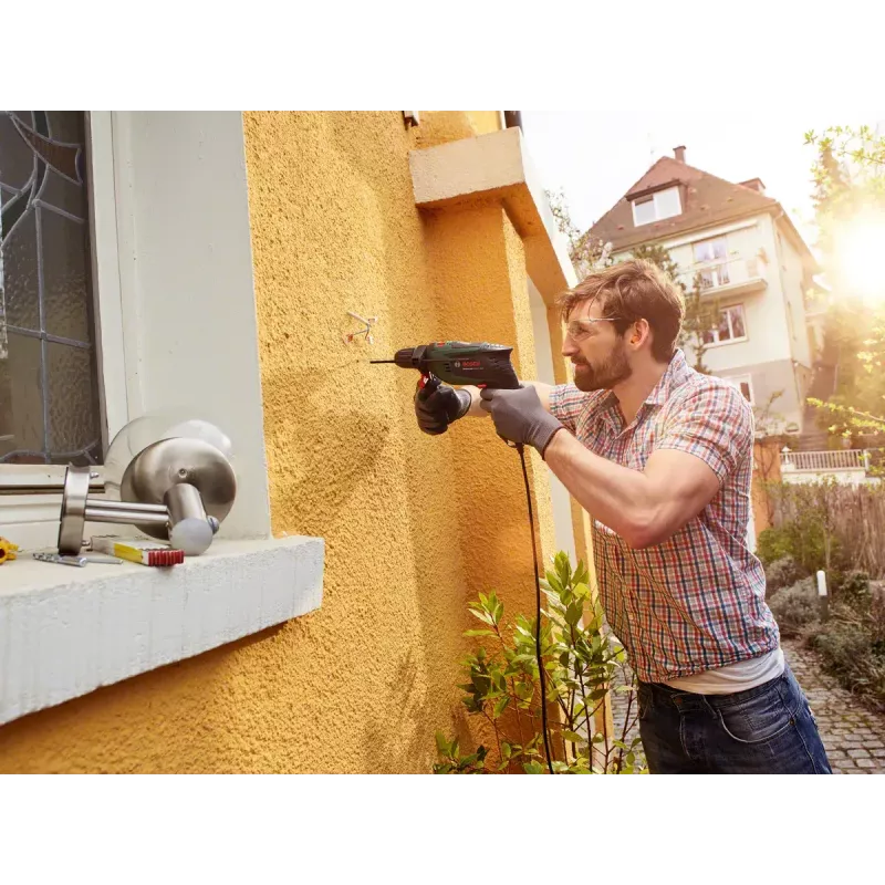 Bosch Universal Impact 800 3000 RPM võtmeta 1,7 kg must, roheline