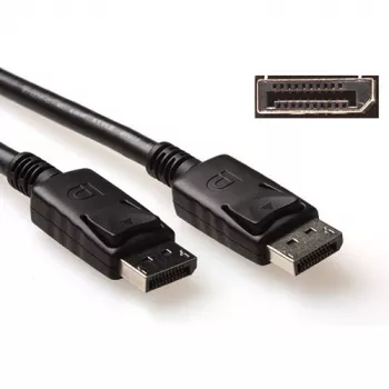 ACT 0,5-meetrine DisplayPort-kaabel isane - isane, toitepin 20 ühendatud