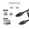 ACT 0,5-meetrine DisplayPort-kaabel isane - isane, toitepin 20 ühendatud