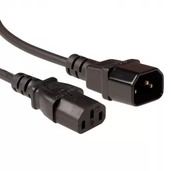 Power cord ACT Powercord LSZH C13 - C14 Must 5 m