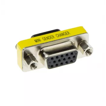 ACT kõrge tihedusega D-sub adapter 15 kontaktiga emane kuni 15 kontaktiga emane