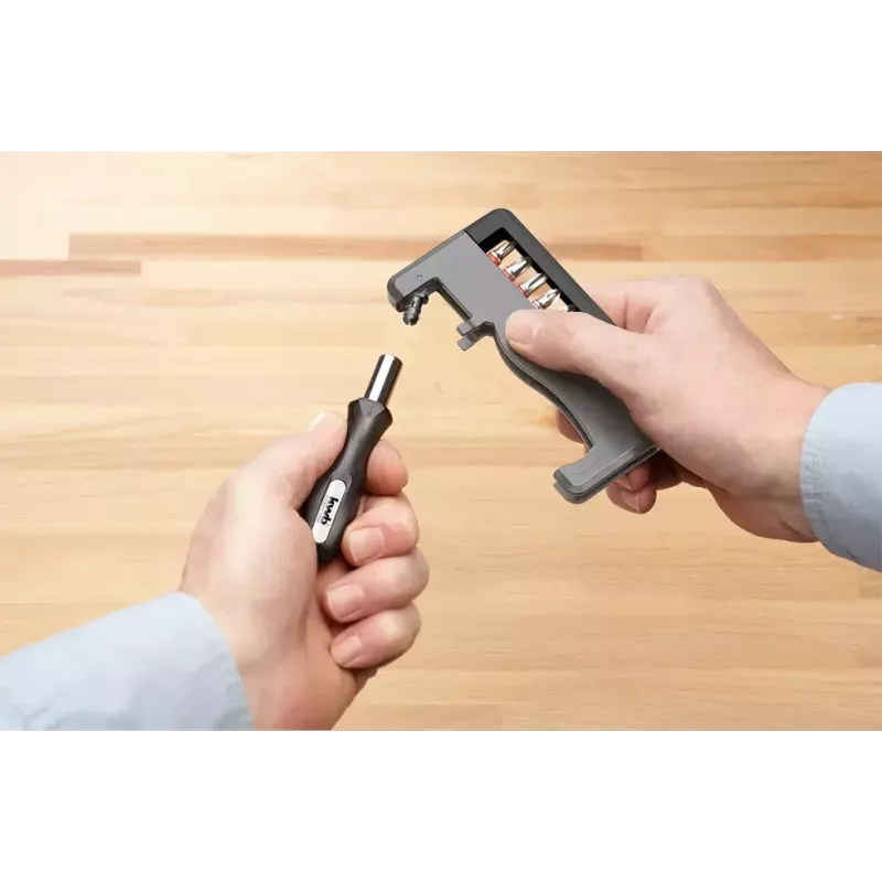 Kruvikeeramisotsakute komplekt KWB Industrial Steel Standard Handy Bit Box