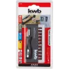 Kruvikeeramisotsakute komplekt KWB Industrial Steel Standard Handy Bit Box