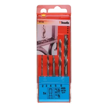 Spiraalpuuriterade komplekt KWB 421140 5 tk