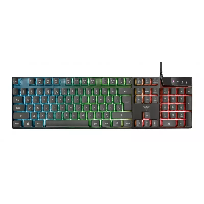 Trust GXT 835 Azor klaviatuur Gaming USB German Must