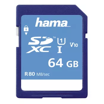 Hama 00213110 mälukaart 64 GB SDXC UHS-I Class 10