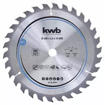 Ketasaeleht KWB 587157 volframkarbiidotsikutega 1 tk