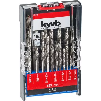 Puuritera KWB 109119 kiirlõiketerasest HSS