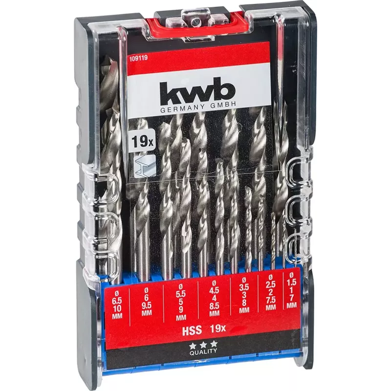 Puuritera KWB 109119 kiirlõiketerasest HSS