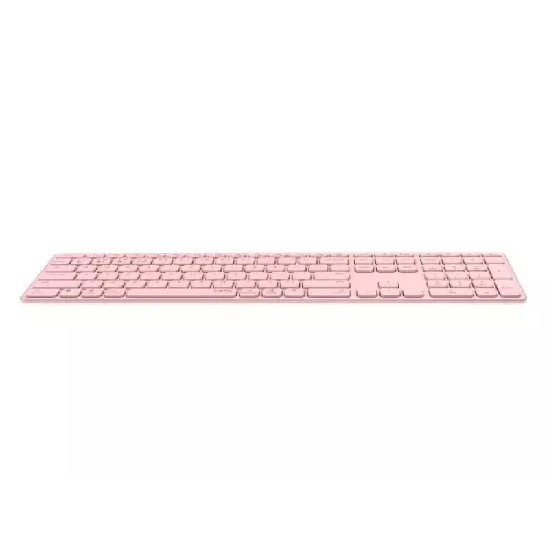 Rapoo E9800M klaviatuur juhtmevaba Bluetooth QWERTZ saksa roosa