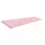 Rapoo E9800M klaviatuur juhtmevaba Bluetooth QWERTZ saksa roosa