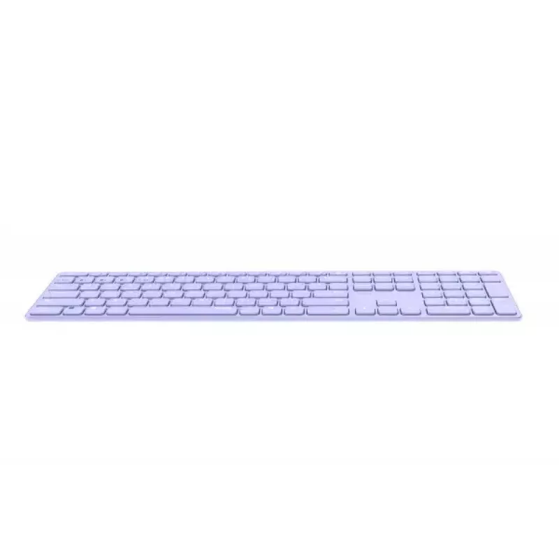 Rapoo E9800M klaviatuur juhtmevaba Bluetooth QWERTZ saksa lilla