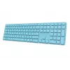 Rapoo E9800M klaviatuur Kodu RF-juhtmevaba Bluetooth QWERTZ Saksa Sinine