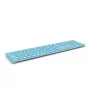 Rapoo E9800M klaviatuur Kodu RF-juhtmevaba Bluetooth QWERTZ Saksa Sinine