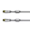 Coaxial kaabel Hama 00179290 7.5 m Valge Coaxial Connectors