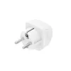 Hama 00223458 toitepistiku adapter Type E/F hübriid Type B Valge
