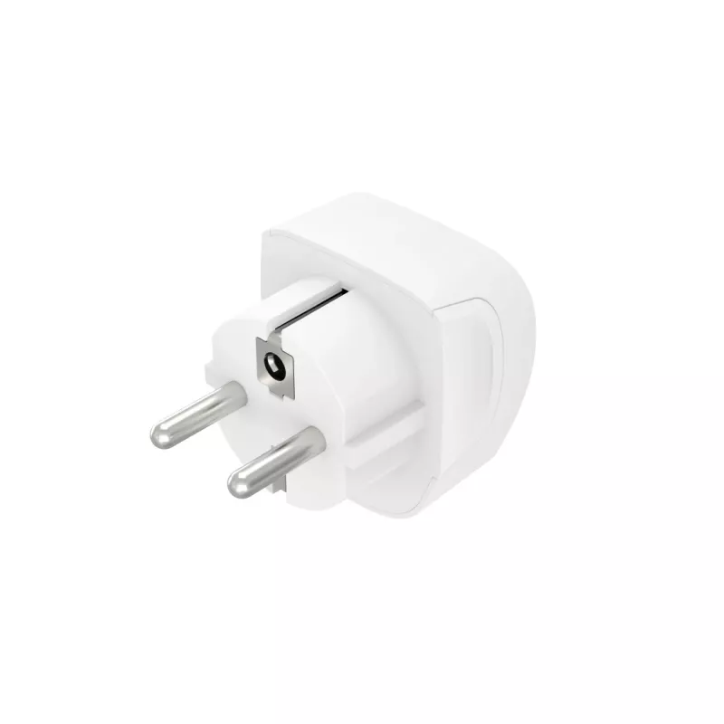 Hama 00223458 toitepistiku adapter Type E/F hübriid Type B Valge