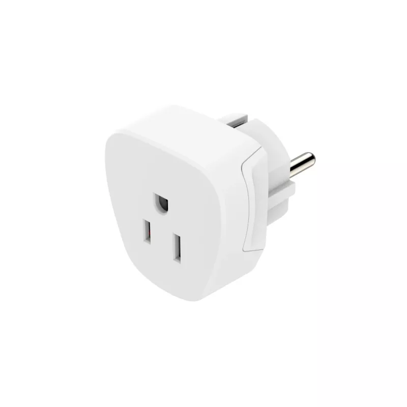 Hama 00223458 toitepistiku adapter Type E/F hübriid Type B Valge