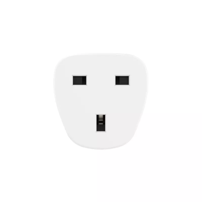 Hama 00223459 toitepistiku adapter Type E/F hübriid Type G (UK) Valge