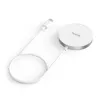 Hama MagCharge FC15 Mobiiltelefon, Nutitelefon Valge USB Juhtmevaba laadimine Kiirlaadimine Siseruumides