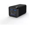 Mobiilseadme laadija eSTUFF ES635200 universaalne must 2 USB USB-C