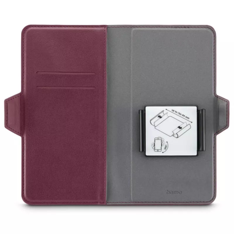 Hama 00118894 mobiiltelefoni ümbris 17 cm (6.7 tolli) Folio Punane