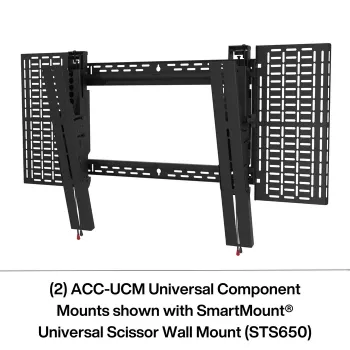 Peerless ACC-UCM2 paigalduskomplekt Must