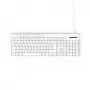 Hama CK-200 klaviatuur Kodu/Kontor USB QWERTZ Saksa Valge
