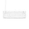 Hama CK-200 klaviatuur Kodu/Kontor USB QWERTZ Saksa Valge