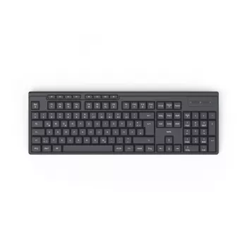 Hama WK-200 klaviatuur Kodukontor RF juhtmevaba QWERTZ Saksa Must