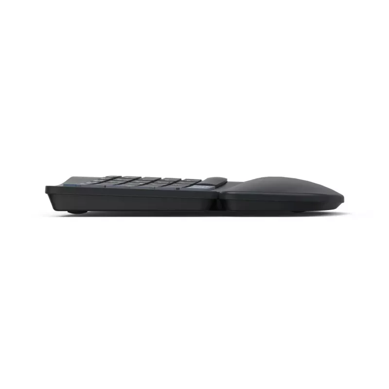 Hama WK-900 Ergo klaviatuur Kodu/Kontor RF traadita + Bluetooth QWERTZ German Must, Sinine, Tumehall