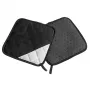 Ahjupatjade komplekt Lurch 00070091, 2 tk, 20×20 cm, puuvill/polüester/silikoon, kuumakindel kuni 315 °C