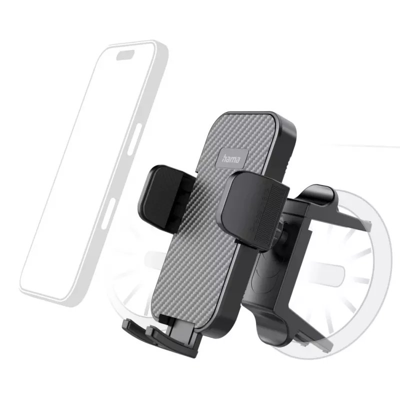 Hama 00201974 hoidik Passiivne hoidik Mobiiltelefon/nutitelefon Must