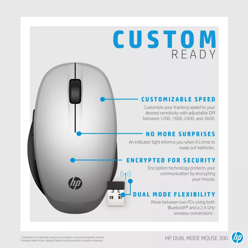 hiir HP Dual Mode hiir RF Wireless Bluetooth