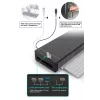 Monitorialus EQUIP Ergonomic Monitor Stand with USB (USB-A x4, USB-C x1), eraldiseisev, 25 kg, must