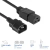 Toitejuhe ACT C14–C21 IEC60320, 2 m, 250 V, 10 A, must