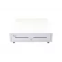 Kassaaparaadi sahtel EQUIP 351011, manuaalne/automaatne POS-sahtel, 4 rahatähtede / 8 mündipesaga, metall, valge, 420×405×110 mm